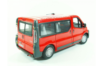 RENAULT Traffic пассажирский (откр. двери), 431ND 1:43, красный