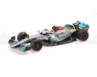 MERCEDES-BENZ GP F1 W13e Team Mercedes-amg Petronas F1 N 44 Spain Gp (2022) Lewis Hamilton, Silver Green