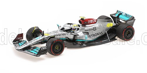 MERCEDES-BENZ GP F1 W13e Team Mercedes-amg Petronas F1 N 44 Spain Gp (2022) Lewis Hamilton, Silver Green