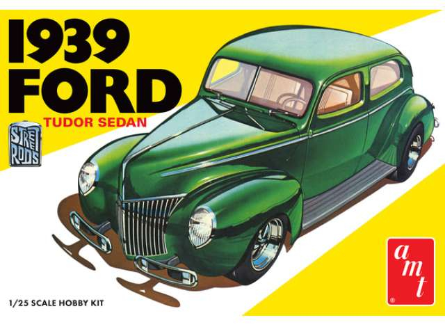 Сборная модель Ford Sedan Street Rod Series, plastic modelkit 1939