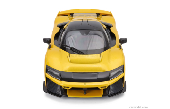 FERRARI F80 (2024) - Black Wheels, Giallo Tristrato - Yellow Met