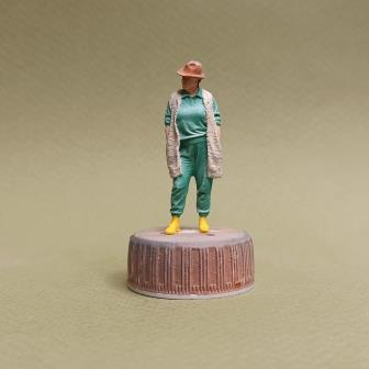 Фигура 0889 Мария заказчица, окрашенная (цвет в ассортименте)