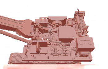 Сборная модель ЭО-4124А09 вариант без мотора