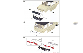 Сборная модель Suzuki Jimny (2018) (Chiffon Ivory Metallic)