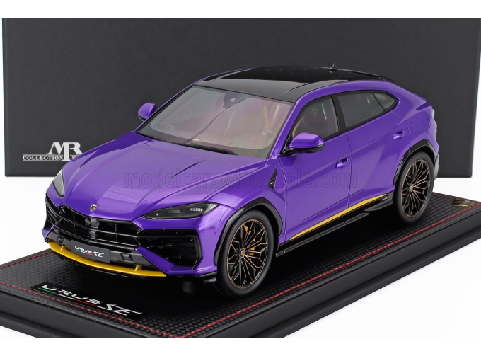 LAMBORGHINI Urus Se (2023) - Con Vetrina - With Showcase, Viola Pasifae - Purple