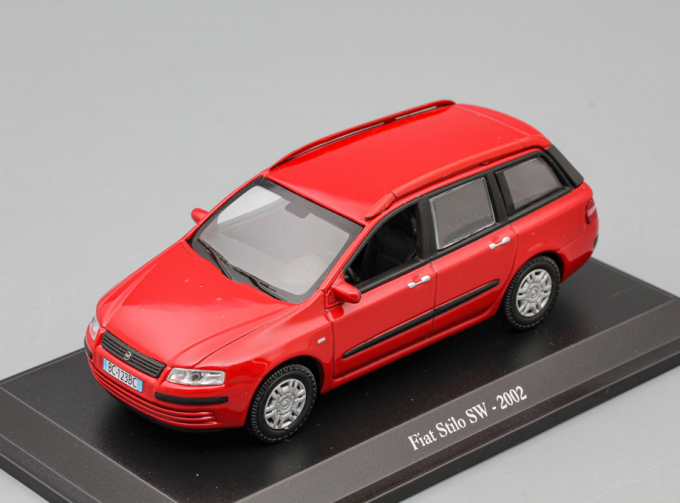 FIAT Stilo SW (2002), red