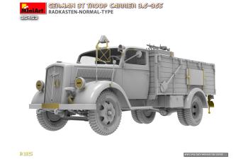 Сборная модель OPEL Blitz Truck 3t Troop Carrier Military (1942)