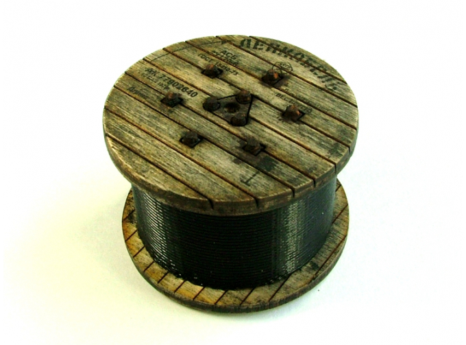 Барабан деревянный ГОСТ 5151-79 со следами эксплуатации