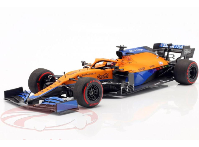 McLAREN MCL35M №3 7th Bahrain GP Formula 1 Daniel Ricciardo (2021)