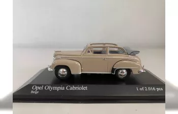 OPEL Olympia Cabriolet (1952), beige