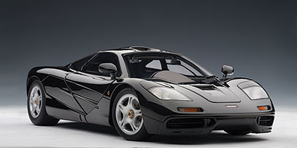 McLAREN F1 Road Car (короткий) 1994, black met 