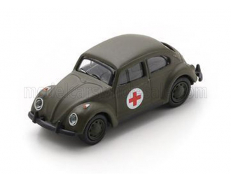 VOLKSWAGEN Beetle Kafer Maggiolino Unite Medical Armee Allemande Ambulance (1955), Military Green