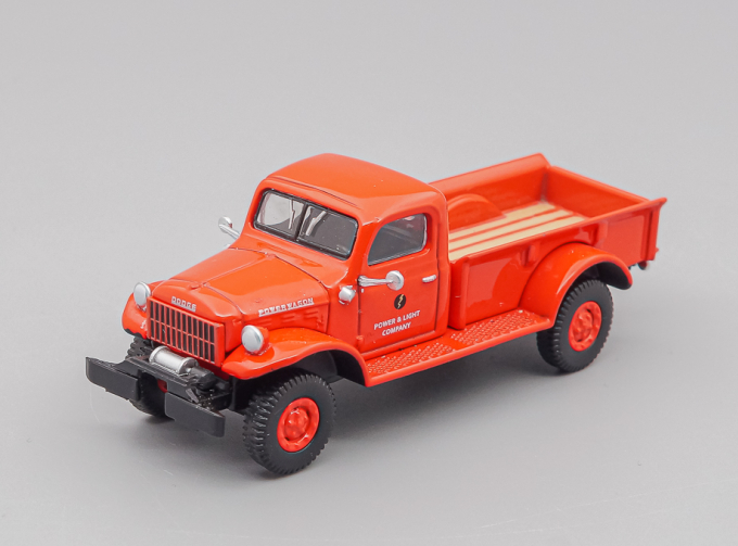 DODGE Power Wagon "A Self-Propelled Power Plant" 1945 Red