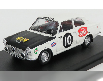 FORD Cortina Gt №10 Rally East African Safari (1964) V.Elford - L.Baillon, White Matt Black