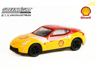 NISSAN 370Z Coupe "Shell Oil" (2020), Yellow/Red/White