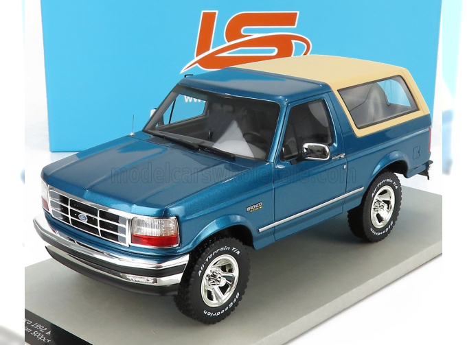 FORD Bronco 4x4 Hard-top Closed (1992), Blue Beige