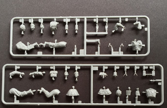 Сборная модель WWII British Paratroops In Combat Set A