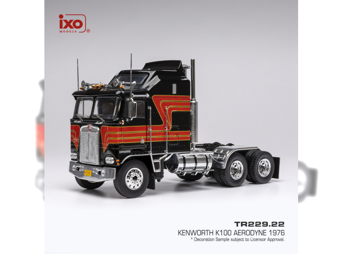 KENWORTH K 100 Aerodyne (1976), black/red