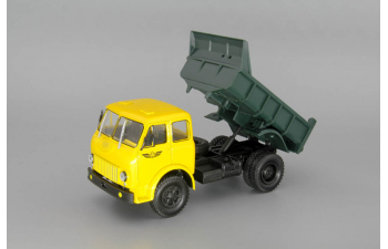 Минский-503Б (1963) самосвал, желтый / зеленый