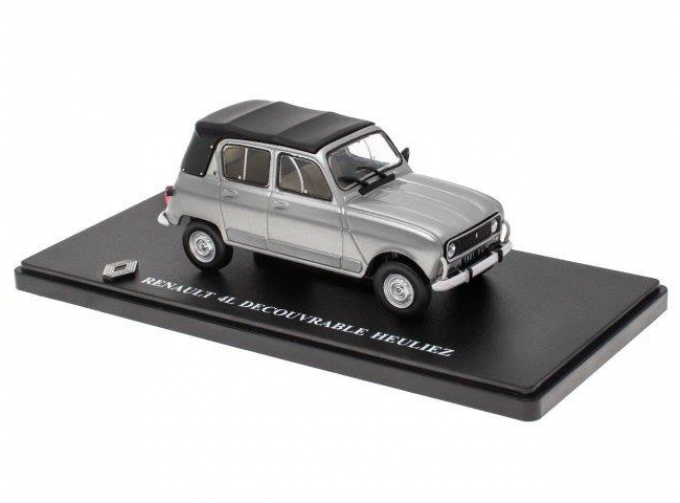 RENAULT 4l Decouvrable Heuliez (1981), Grey/Black