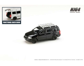 Toyota PROBOX Customized ver. with roof carrier, black mica