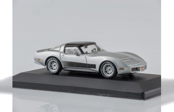 CHEVROLET Corvette C3 Coupe (1980), silver / black