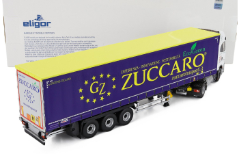 IVECO FIAT S-way Np Truck Telonato Zuccaro Transports (2020), White Blue