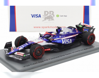 RACING BULLS F1 Vcarb-01 Team Visa Cash App N 3 Saudi Arabia Gp 2024 Daniel Ricciardo, Blue White