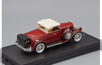 PIERCE Arrow Model B 1930, dark red