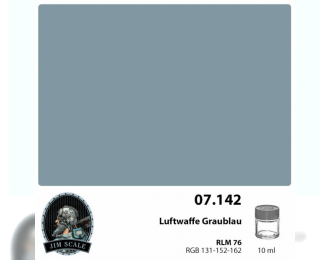 Краска спиртовая RLM 76 Luftwaffe Graublau, 10мл
