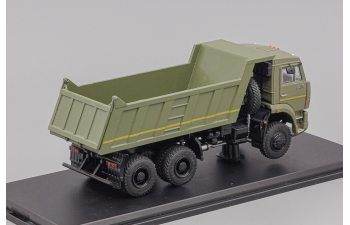(Б/У) КАМАЗ 6522 6х6 самосвал, хаки