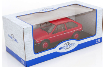 VOLKSWAGEN Polo II Coupe Fox (1985), red
