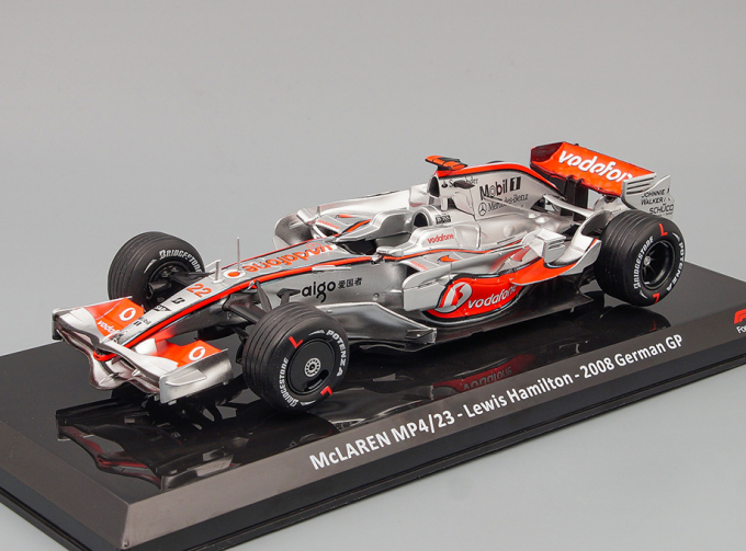 MERCEDES-BENZ McLAREN MP 4/23 #22 "Vodafone McLaren Mercedes" Lewis Hamilton победитель German GP Чемпион мира (2008)