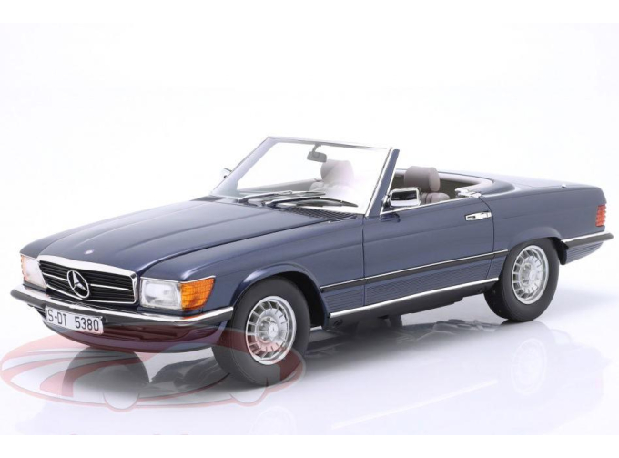 MERCEDES-BENZ 380SL (R107) Cabriolet (1983), blue metallic