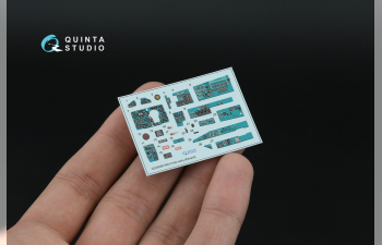 3D Декаль интерьера кабины МиГ-21БИС Ранний (с системой Лазурь-М) (Eduard) (с 3D-печатными деталями)