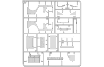 Сборная модель MERCEDES-BENZ 170vk German Military Troop Carrier 1936