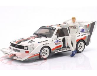 AUDI Sport quattro S1 E2 №1 Winner Pikes Peak Hill Climb Walter Röhrl (1987)