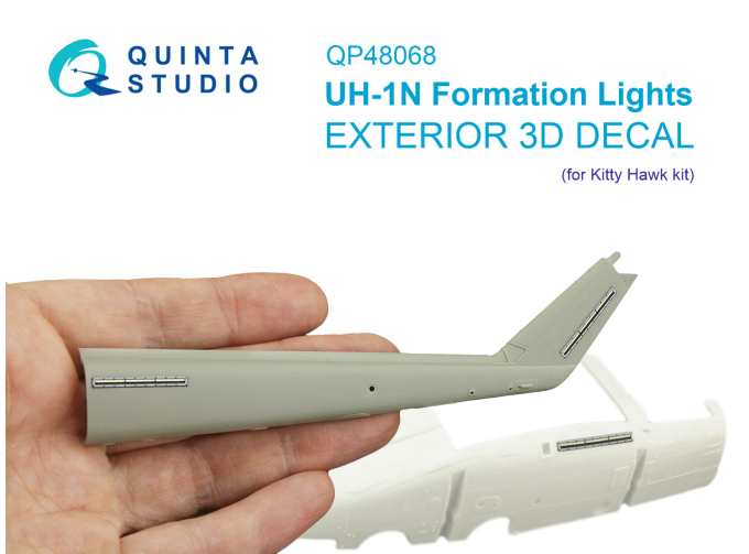 3D Декаль Строевые Огни для UH-1N (Kitty Hawk)