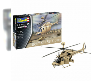 Сборная модель Американский легкий вертолет OH-58 KIOWA