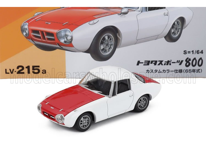 TOYOTA 800 (1965), White Red