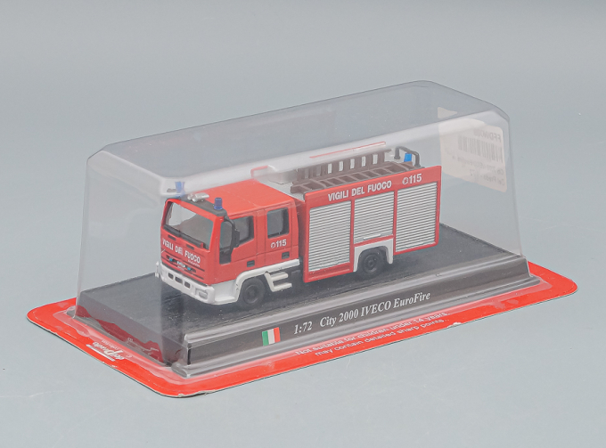 City 2000 IVECO EuroFire, red / silver