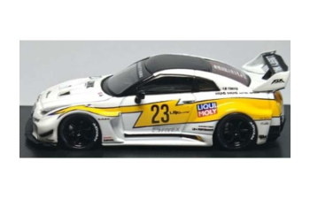 NISSAN LB GTR GT Flash Ver. 2, white/yellow