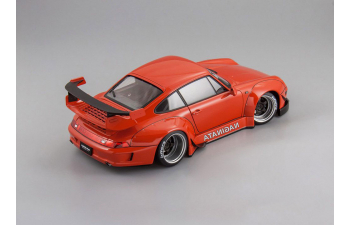 PORSCHE 993 RWB, red