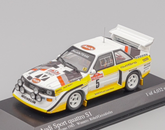 AUDI Sport Quattro S1 #5 "Audi Sport HB" Röhrl - Geistdörfer Winner Rally San Remo 1985