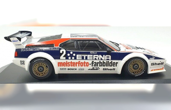 BMW M1 - SCHNITZER ETERNA MEISTERPHOTO TEAM - H.-J. STUCK - Winner Zolder (1982)