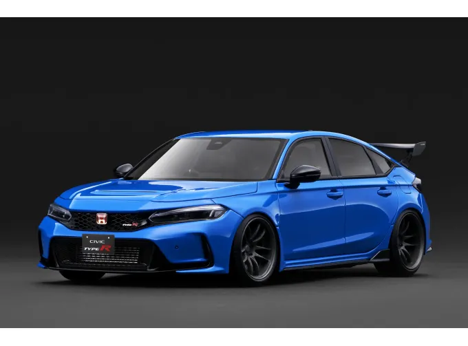 HONDA Civic Type-R J'S Racing (FL5), light blue