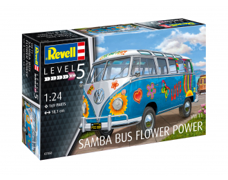 Сборная модель VOLKSWAGEN Samba T1 "Flower Power"
