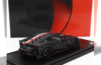 FERRARI 812 Competizione №16 Principato Di Monaco Livery (2021), Matt Black