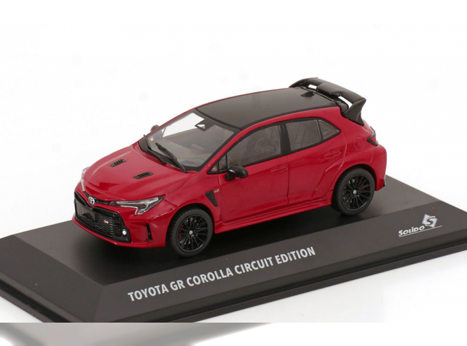 TOYOTA GR Corolla Circuit Edition, red black