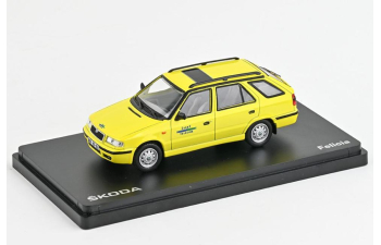 SKODA Felicia FL Combi Czech Telecom (1998), yellow